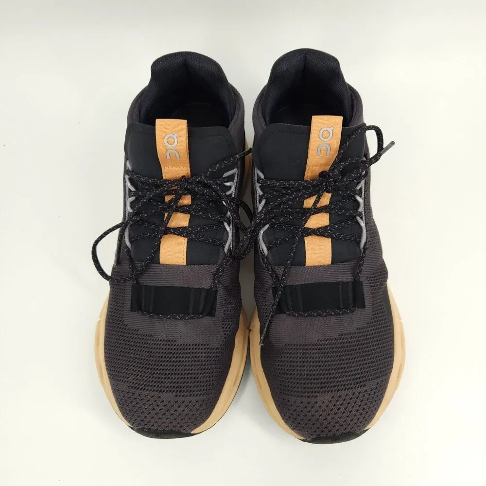 On Cloudnova Shoes Womens Size 9.5 Gray Tan Running Athletic Sneakers 26.98491